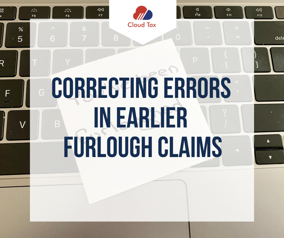 Correcting errors in earlier furlough claims