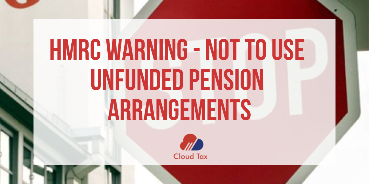 HMRC warning not to use unfunded pension arrangements