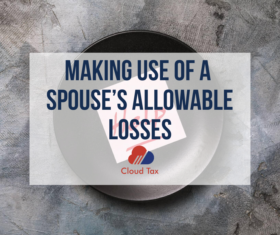 Making use of a spouse’s allowable losses