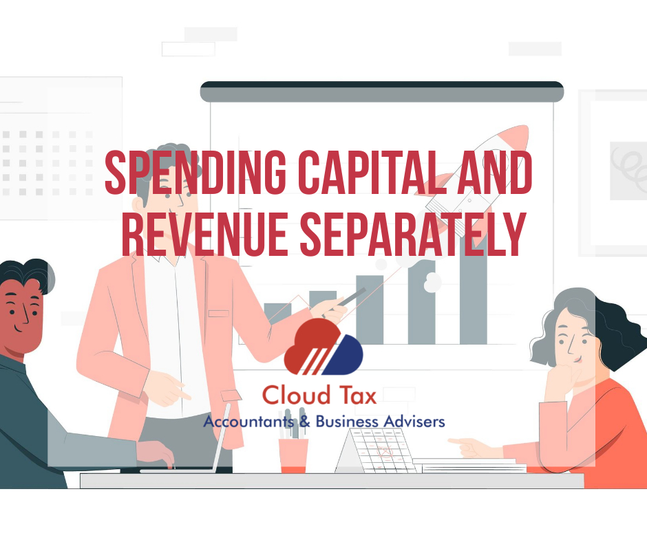 Spending capital and revenue separately